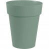 EDA PLASTIQUE - Vase Toscane mi-haut - Ø 44 x 53 cm - 50 L - Vert laurier