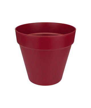 ELHO Pot de fleurs rond avec roues Loft Urban - Ø 50 cm - Fruits rouges