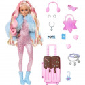 BARBIE EXTRA NEIGE - BARBIE - HPB16 - POUPEE MANNEQUIN BARBIE