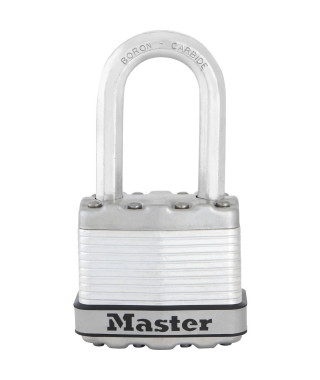 Cadenas Haute Sécurité - MASTER LOCK - M1EURDLFCC - A Clé - Acier Laminé - Extérieur - Anse M