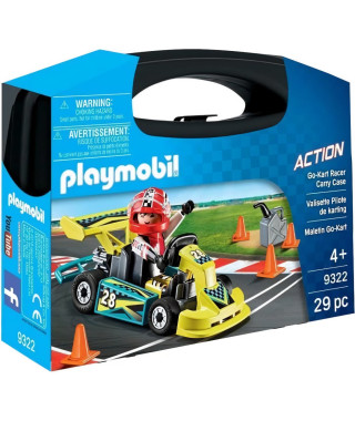 PLAYMOBIL 9322 - Action - Valisette Pilote de Karting