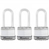 Master Lock Cadenas Excell 3 pcs Acier 45 mm M1EURTRILH