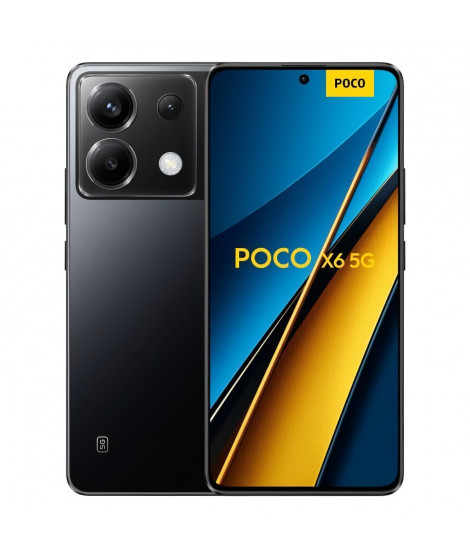 XIAOMI - Poco X6 5G - 512Go - Noir