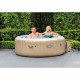 Spa rond a  bulles 4 places INTEX - Beige - 196 x 196 x 71 cm