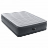 INTEX Matelas double Comfort-Plush Elevated - Lit gonflable - pour l'intérieur - PVC - Gris - 152x203x46 cm