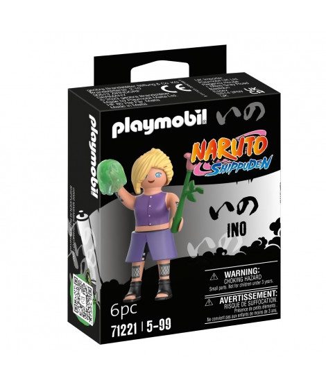 PLAYMOBIL 71221 Ino - Naruto Shippuden - Des 5 ans