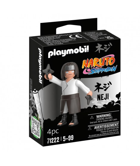 PLAYMOBIL 71222 Neji - Naruto Shippuden - Des 5 ans