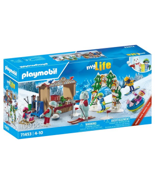 PLAYMOBIL 71453 - Vacanciers et sports d'hiver - My life - Des 4 ans