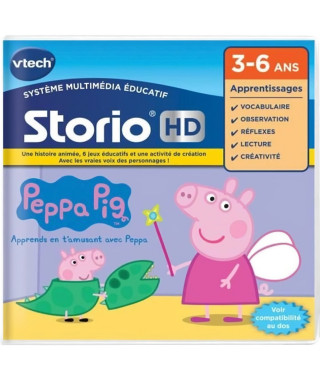 VTECH - Jeu Éducatif Storio - Peppa Pig