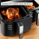 MOULINEX Friteuse sans huile 2 tiroirs, Friteuse a air et gril, 8 programmes, Air Fryer, Dual Easy Fry&Grill EZ905B20