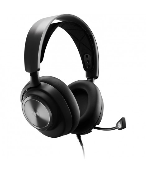 Casque Gaming haute fidélité filaire avec connexion multi-systeme - STEELSERIES - ARCTIS NOVA PRO X - Noir