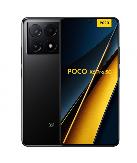 XIAOMI - Poco X6 5G - 256Go - Noir