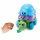 VTECH-FAMILLE EMPILO TORTUE (PLASTIQUE REUTILISE)