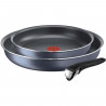 TEFAL Lot de 2 Poeles Ingenio Elegance avec poignée amovible - Ø 24 / 28 cm