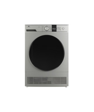 Seche-linge a condensation CONTINENTAL EDISON CESLCE8SB- 8 kg - L59,5 cm - silver - Classe B