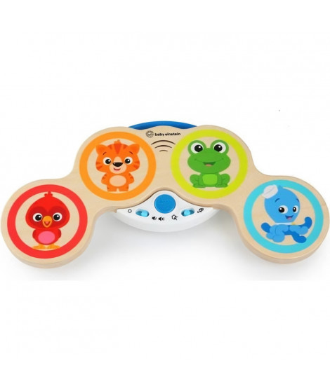 HAPE  Jouet d'éveil musical en bois tactile et électronique Baby Einstein - Magic Touch Drums