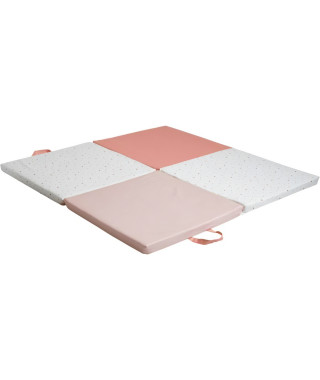 Tapis d'éveil Malin TINEO MON CoeUR 3en1 - Tapis évolutif multifonction - 120x60x10 cm