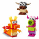 LEGO 11017 Classic Monstres Créatifs, Boite de Briques, 5 Jouets en Forme de Mini-Monstre a Construire 4 Ans et Plus