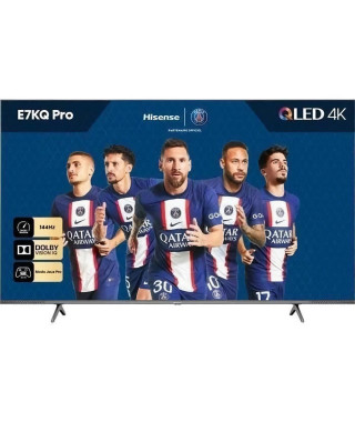 HISENSE 55E7KQ PRO - TV QLED 55(139cm) - Dalle 144Hz - UHD 4K - Dolby Vision - son Dolby Atmos - Smart TV - 4 x HDMI 2.1