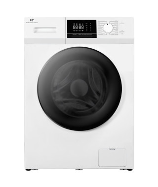 Lave-linge hublot CONTINENTAL EDISON CELL10140W2 - 10 kg - Largeur 60 cm -  Classe A -1400 trs/min - moteur induction - Blanc