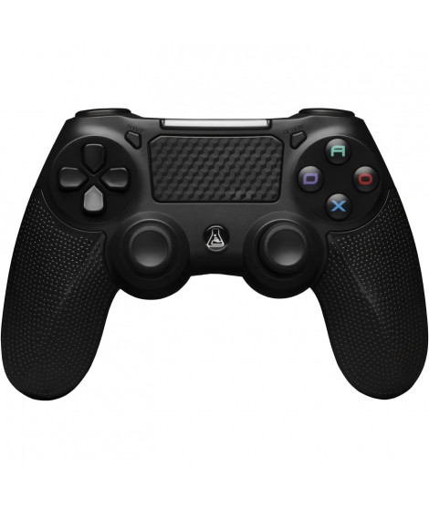 Manette de Jeu PS4 sans fil - K-PAD-THORIUM - Noir - Bluetooth - Batterie Rechargeable Longue Durée - Vibrations intégrées