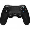 Manette de Jeu PS4 sans fil - K-PAD-THORIUM - Noir - Bluetooth - Batterie Rechargeable Longue Durée - Vibrations intégrées