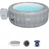 Spa gonflable BESTWAY - Lay-Z-Spa Honolulu - 196 x 71 cm - 4 a 6 places - Rond (Avec couverture, pompe, cartouche et diffuseur)