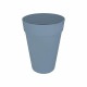 ELHO Loft Urban Pot de fleurs rond Haut 35 - Bleu - Ø 34 x H 45 cm - extérieur - 100% recyclé