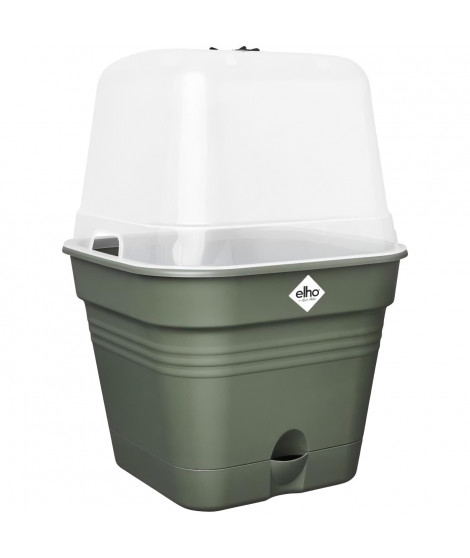 ELHO Green Basics Pot De Cult Car Allin1 30 - Vert - Ø 30 x H 25 cm - culture et récolte - 100% recyclé