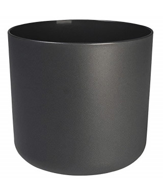 Pot de fleurs rond ELHO B.for Soft - Noir - Ø 35 x H 32 cm - intérieur - 100% recyclé