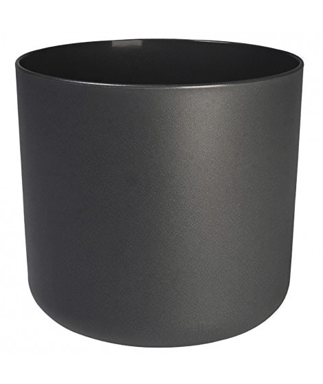 Pot de fleurs rond ELHO B.for Soft - Noir - Ø 35 x H 32 cm - intérieur - 100% recyclé