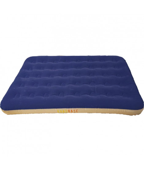 KANDBASE - Matelas floque de camping 2 personnes