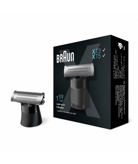Lame de rechange Braun Series X One, compatible avec les modeles Braun Series X, les tondeuses a barbe et les rasoirs électri…