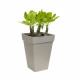 ELHO Bac a plantes carrée haut - 37 cm - Blanc
