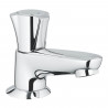 GROHE Mitigeur lavabo monocommande Costa 20404001 - Bec coulé fixe - Isolation thermique - Chrome - Taille L