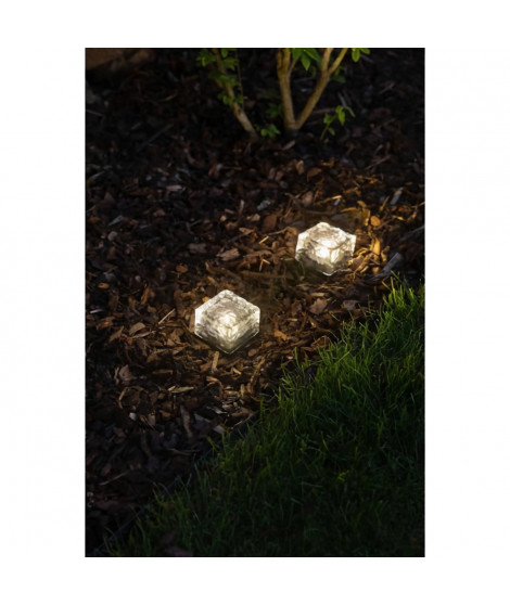 Cube de glace solaire GALIX G4470 - 1 LED - H7cm