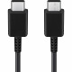Cable USB Type C - USB Type C - Charge rapide 25W - SAMSUNG - 1 M - Noir