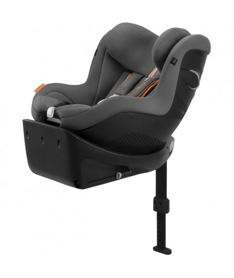 Siege auto CYBEX SIRONA Gi i-Size - Groupe 0+/1 - Rotation 360° - Harnais 3 points - Face et dos route - Lava Grey