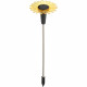 Decoration lumineuse solaire GALIX G4460 - Forme Tournesol - H44cm