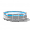 Intex - 26730NP - Kit piscine tubulaire clearview ø 4,88 x 1,22m