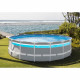 Intex - 26730NP - Kit piscine tubulaire clearview ø 4,88 x 1,22m