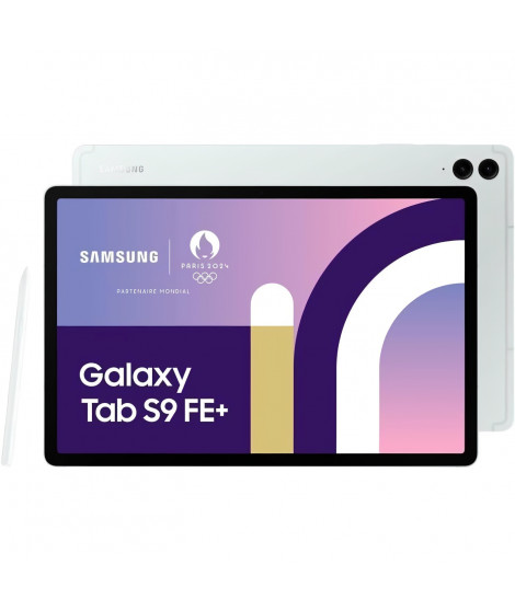 Tablette Tactile Samsung Galaxy Tab S9 FE+ 12,4 WIFI 128Go Vert