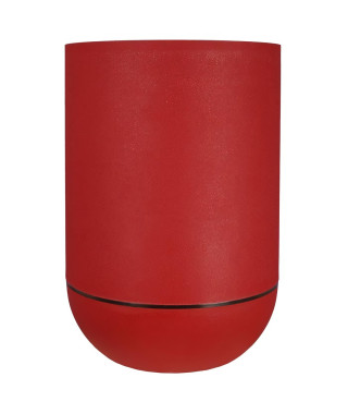 Bac a fleurs - RISS - RIVIERA GRANIT TULIPE - Plastique - Diametre 50 cm - Rouge