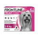 FRONTLINE Tri-Act Chiens XS - 2-5 kg - 6 Pipettes - puces, tiques, moustiques, phlébotomes et mouches piqueuses