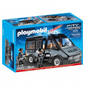 PLAYMOBIL - 6043 - Fourgon de police avec sirene et gyrophare