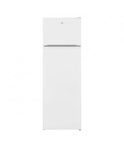 Réfrigérateur congélateur haut CONTINENTAL EDISON 240L - Froid statique - blanc - classe E