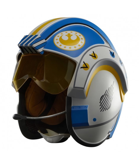 Star Wars The Black Series Carson Teva, casque électronique premium, article de cosplay pour adulte