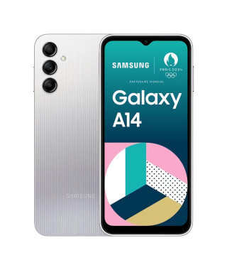 SAMSUNG Galaxy A14 4G Argenté 64 Go
