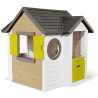 SMOBY Maison My New House - 1 portillon + 2 fenetres + 2 hublots - Anti-UV - 118x132x135 cm