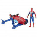 Coffret Spider-Man Hydro-Jet, figurine de 10 cm avec véhicule, jouets de super-héros pour enfants a partir de 4 ans